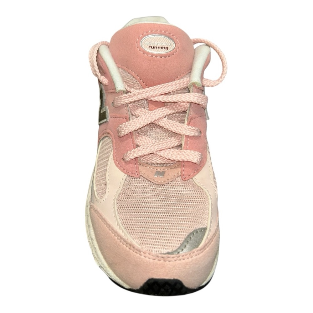 New Balance Pink and White Sneakers size 3 girls - Picture 7 of 10